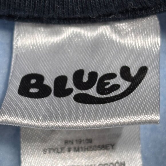 Bandit Light Blue Hoodie with Yellow Arch & Fun Character Hood Size L Unisex - Picture 9 of 9